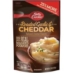 Betty Crocker Roasted Garlic and Cheddar Mashed Potatoes